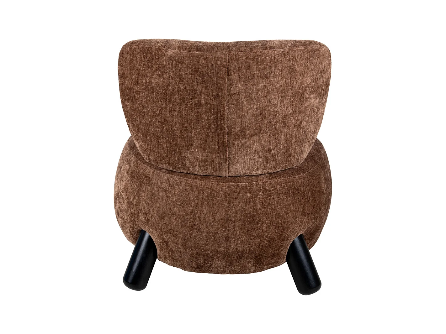 Fauteuil Busto - 74x74x74 cm - Marron