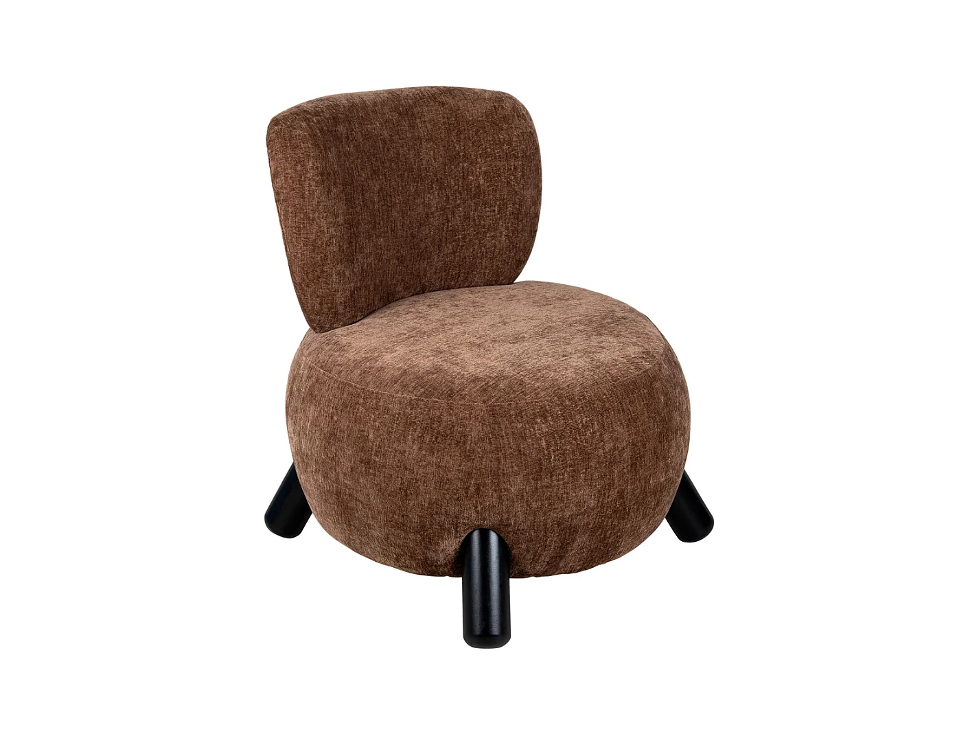 Fauteuil Busto - 74x74x74 cm - Marron