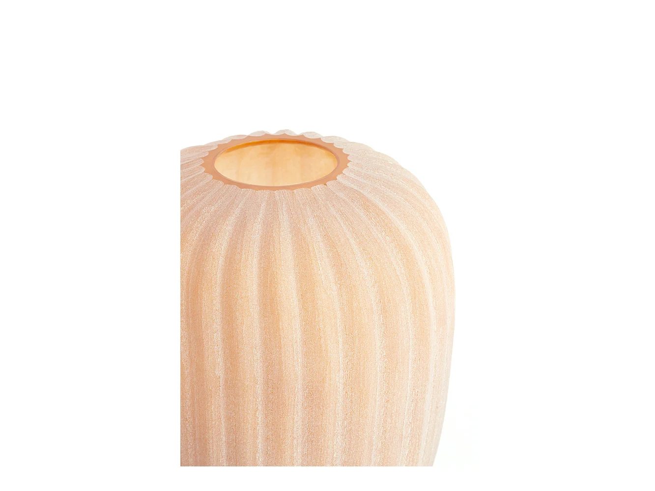 Light & Living - Vase ARAGON - Ø29x38 cm - Gelb