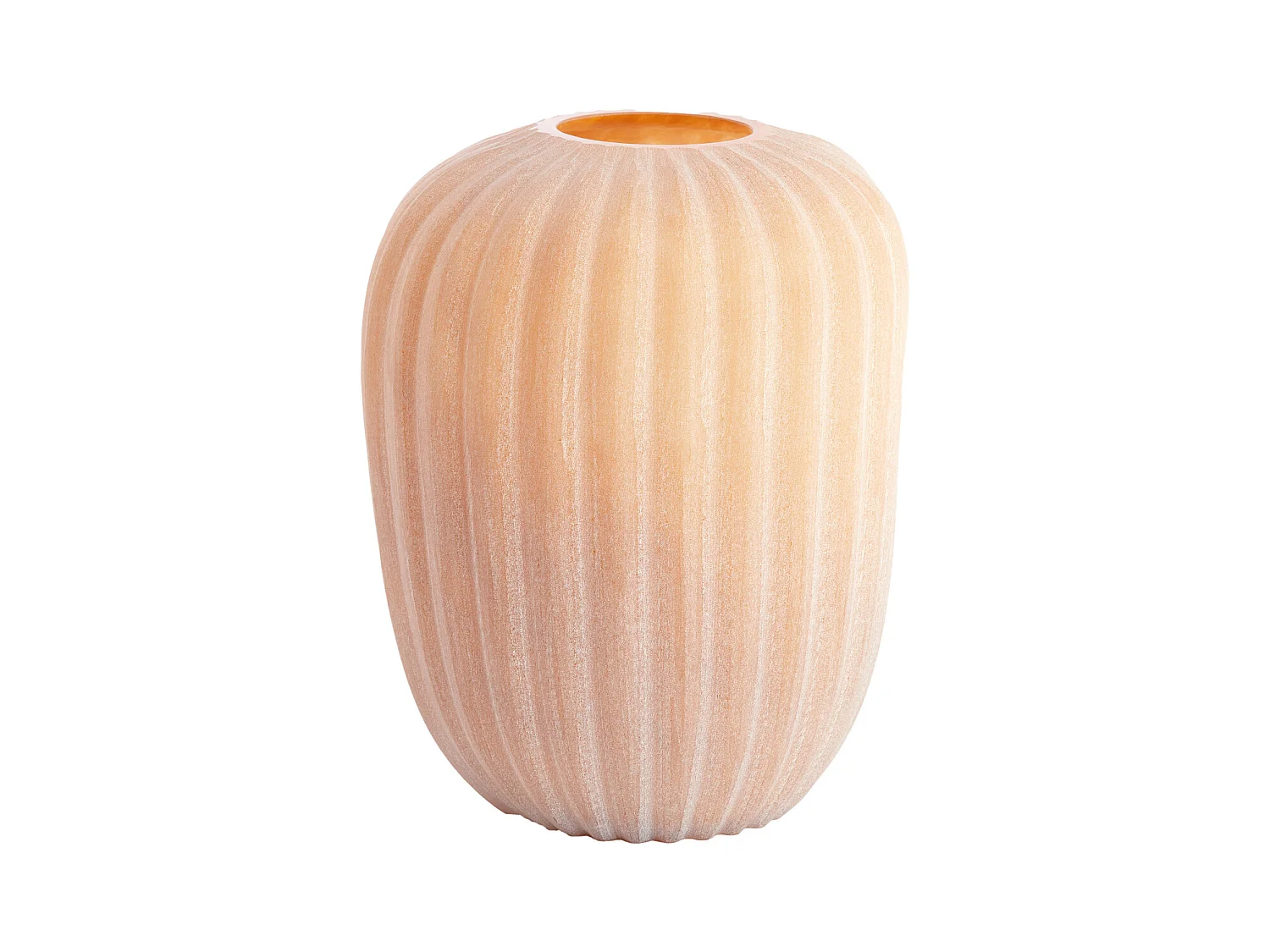 Vase ARAGON - Ø29x38 cm - Jaune