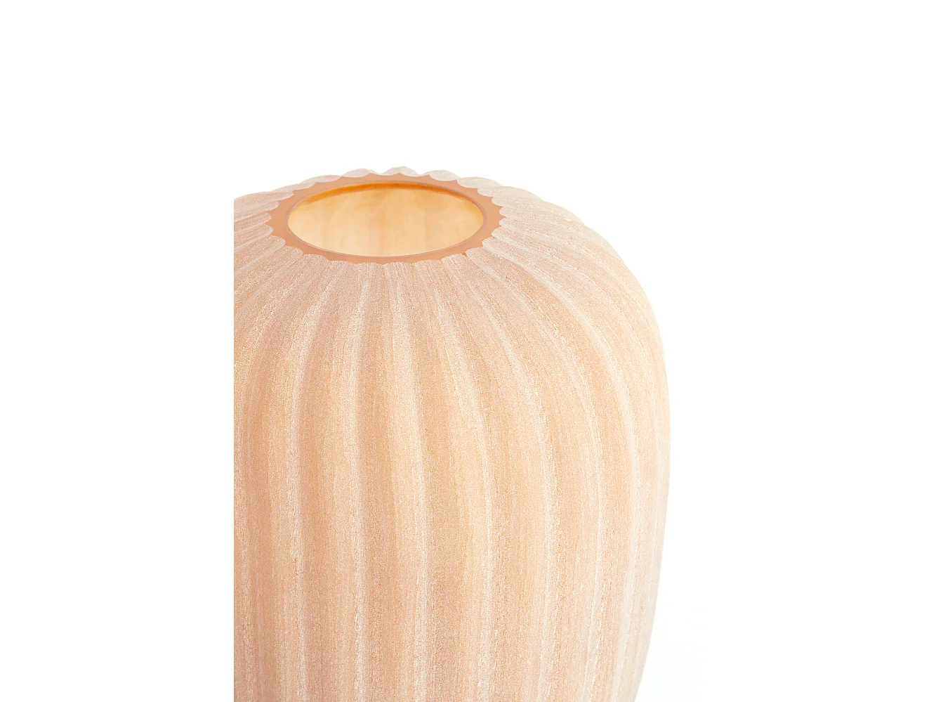 Vase ARAGON - Ø29x38 cm - Jaune