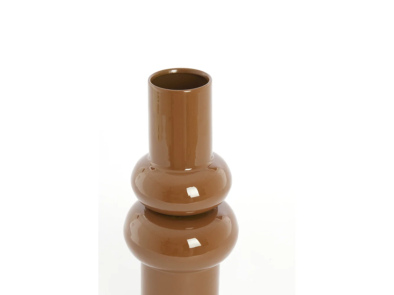 Vase IRISSA - Ø15x36 cm - Marron