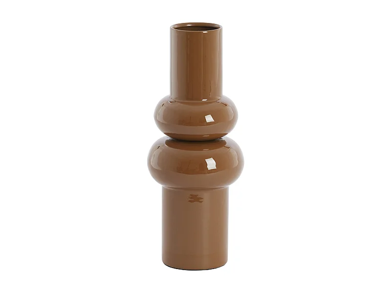 Vase IRISSA - Ø15x36 cm - Marron