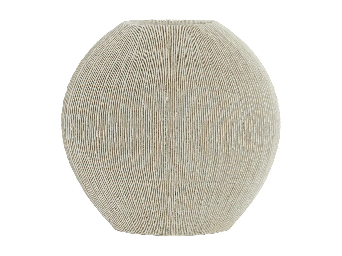 Vase BUBIO - 50x15x50 cm - Blanc