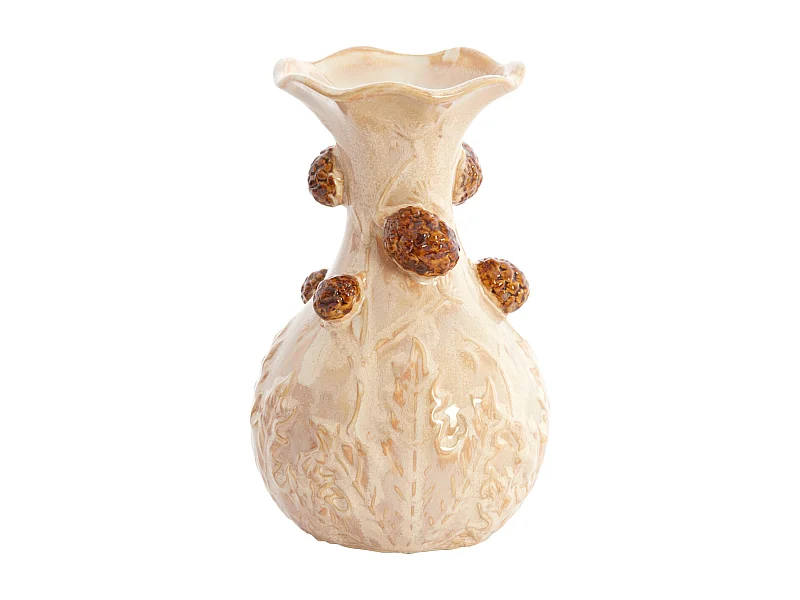 Light & Living - Vase BLISSA - Ø12x20 cm - Braun