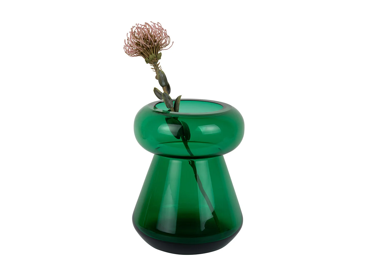 Excellent Vase - 20,5x20,5x26 cm - Vert