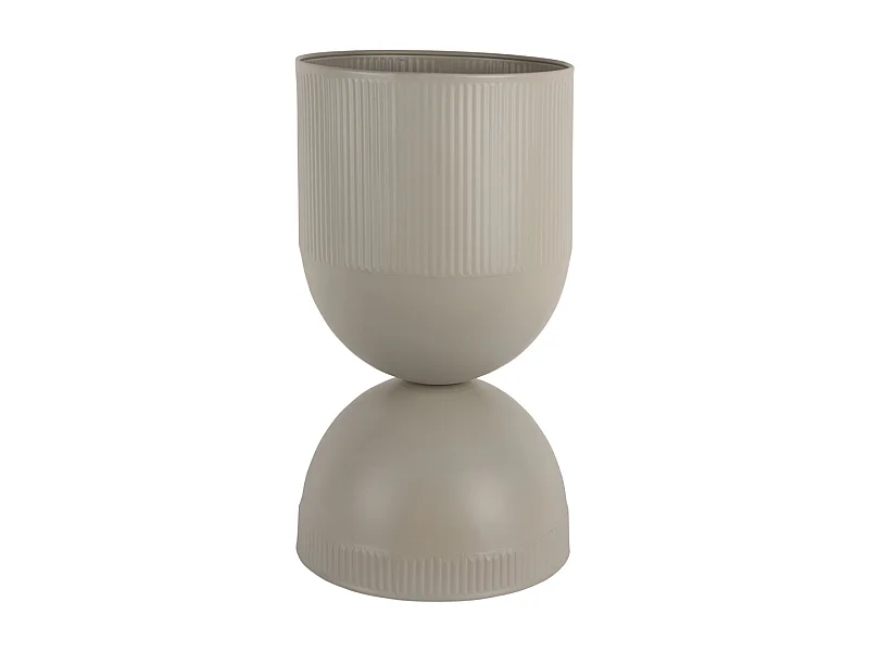 Tonar Blumentopf - 25,5 x 25,5 x 45 cm - Grau