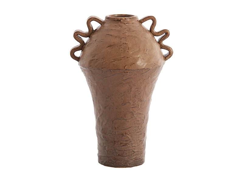 Vase VOLCA - 25x20x35 cm - Marron