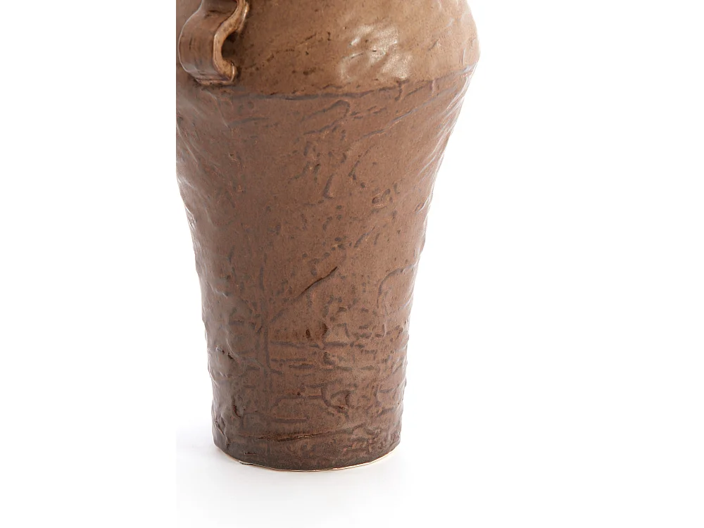 Vase VOLCA - 25x20x35 cm - Marron