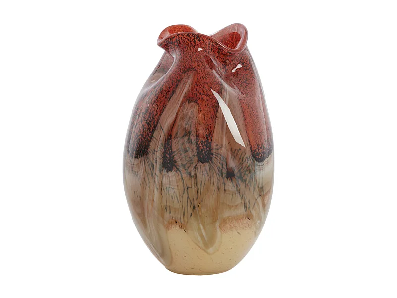Light & Living - Vase JORIEN - 14,5x13,5x25 cm - Rot