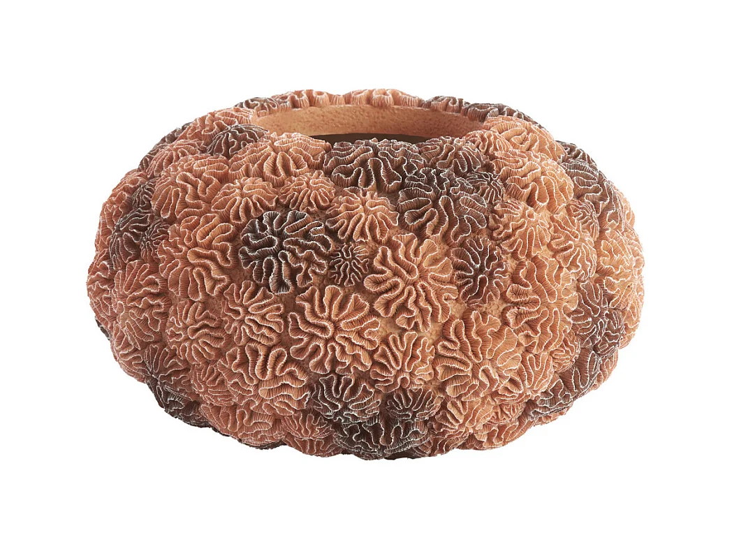 Light & Living - Vase CORAL - Ø37x21 cm - Braun