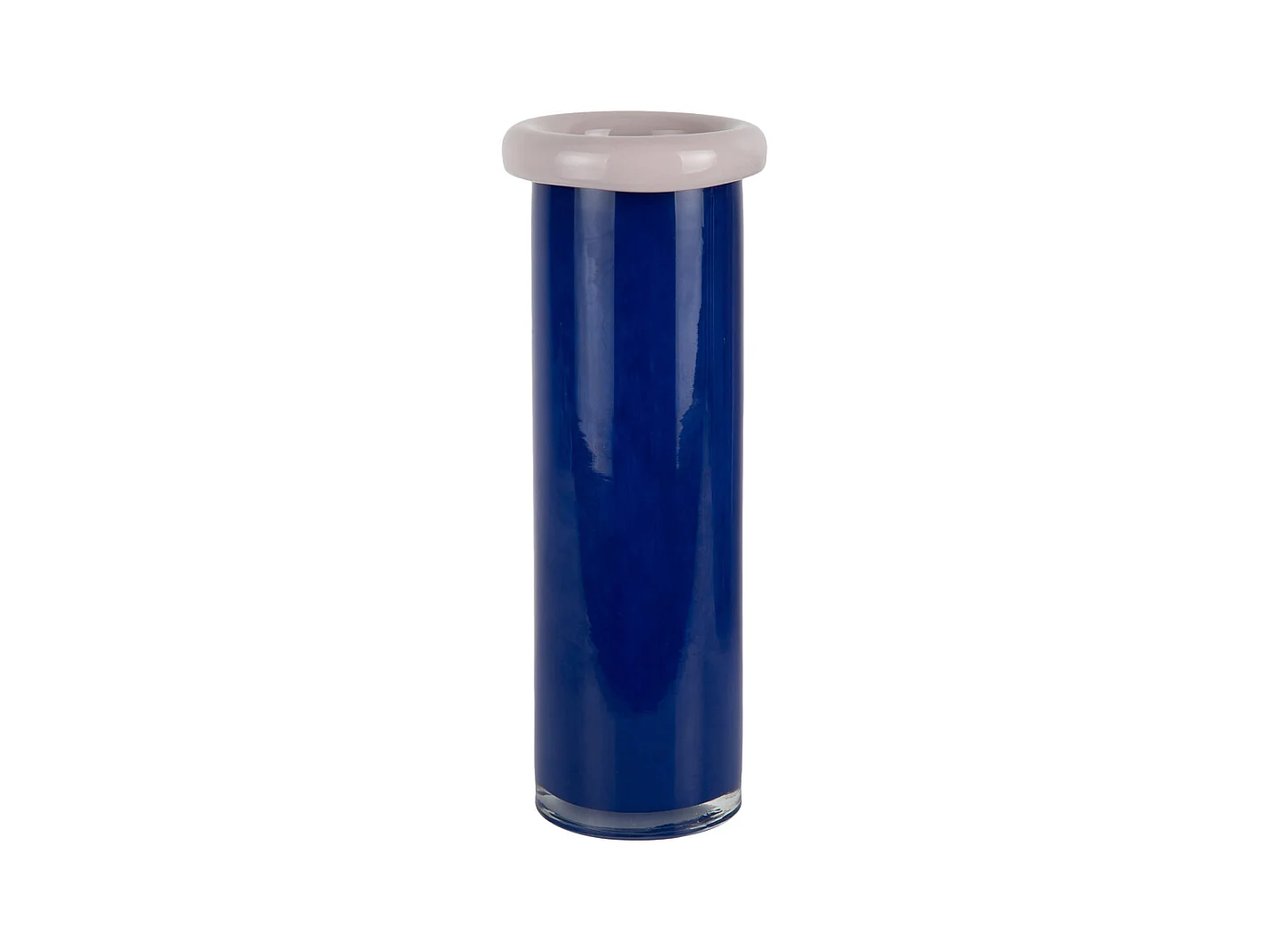 Vase Plegado - 12x12x33 cm - Bleu