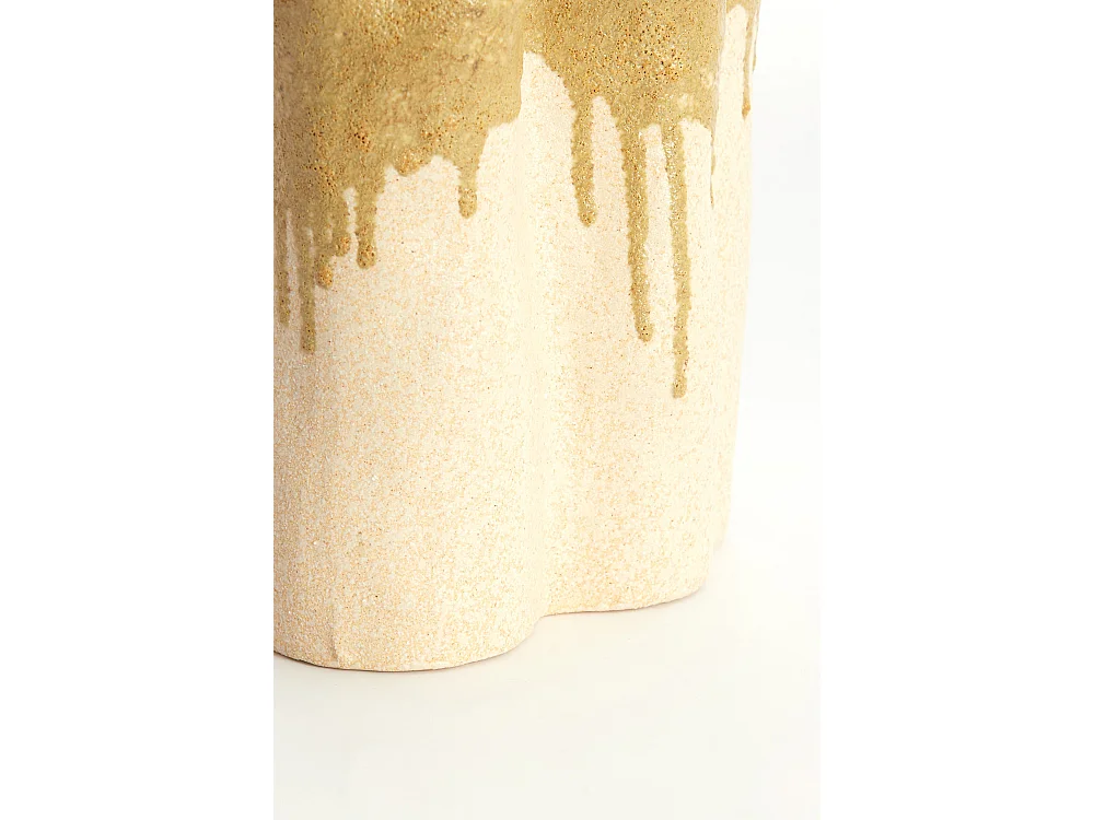 Vase FLOVILLA - 19,5x10,5x18,5 cm - Blanc