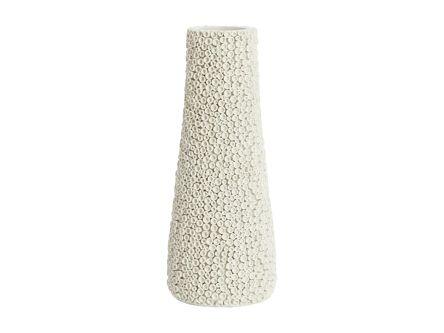 Vase OLVERA - Ø28x21 cm - Blanc