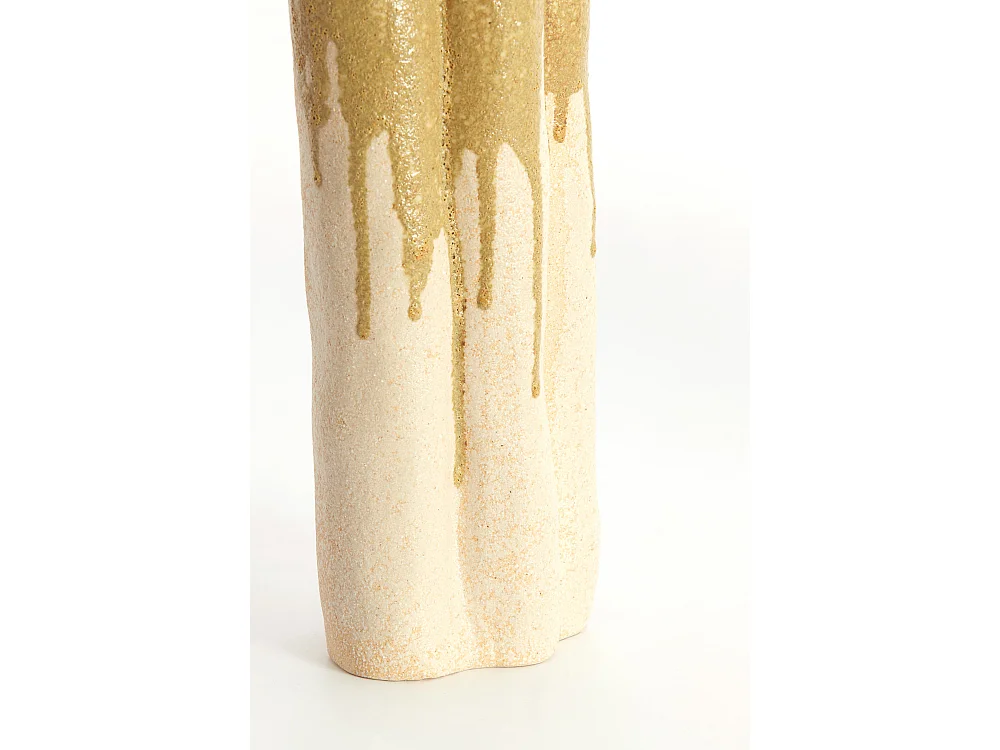 Vase FLOVILLA - 26x14x40 cm - Blanc