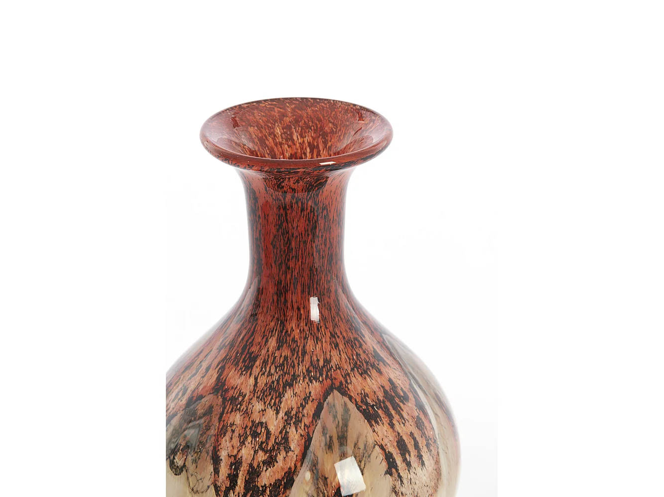 Vase JORVEN - Ø19x40 cm - Rouge