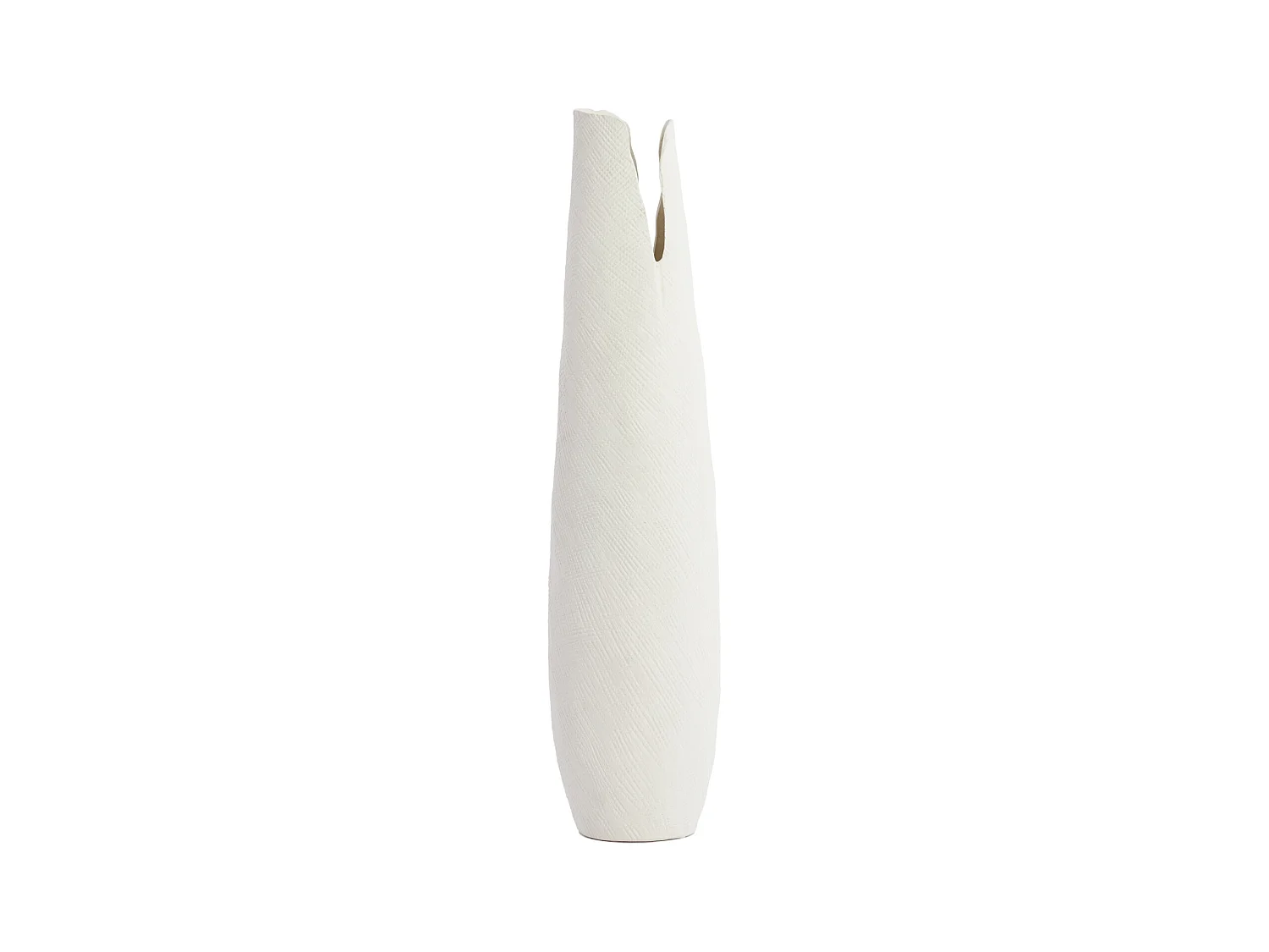 Vase MESA - 19x18,5x77,5 cm - Blanc