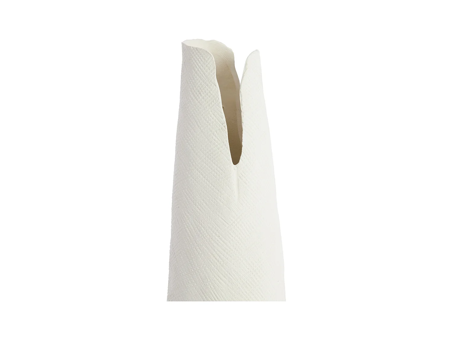 Vase MESA - 19x18,5x77,5 cm - Blanc