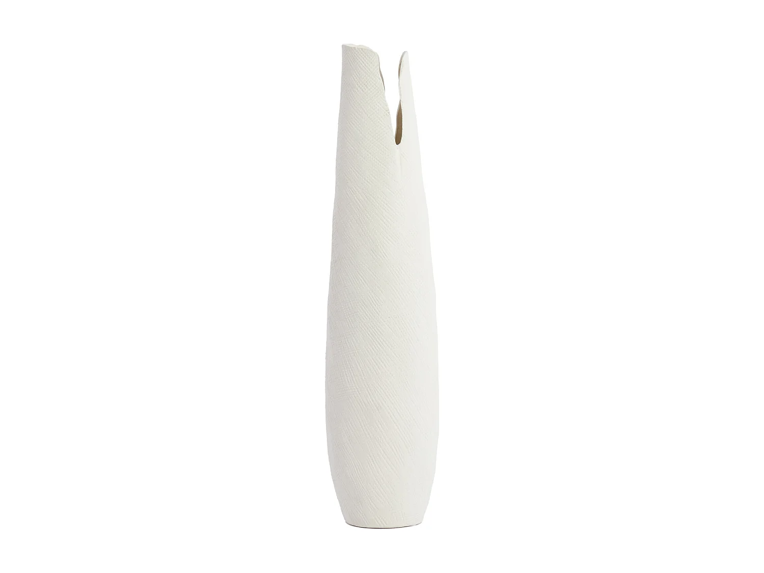 Vase MESA - 19x18,5x77,5 cm - Blanc