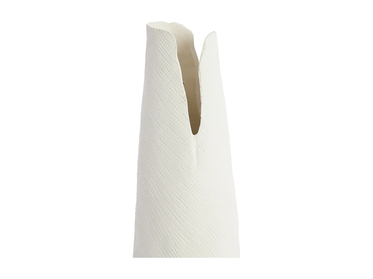 Vase MESA - 19x18,5x77,5 cm - Blanc