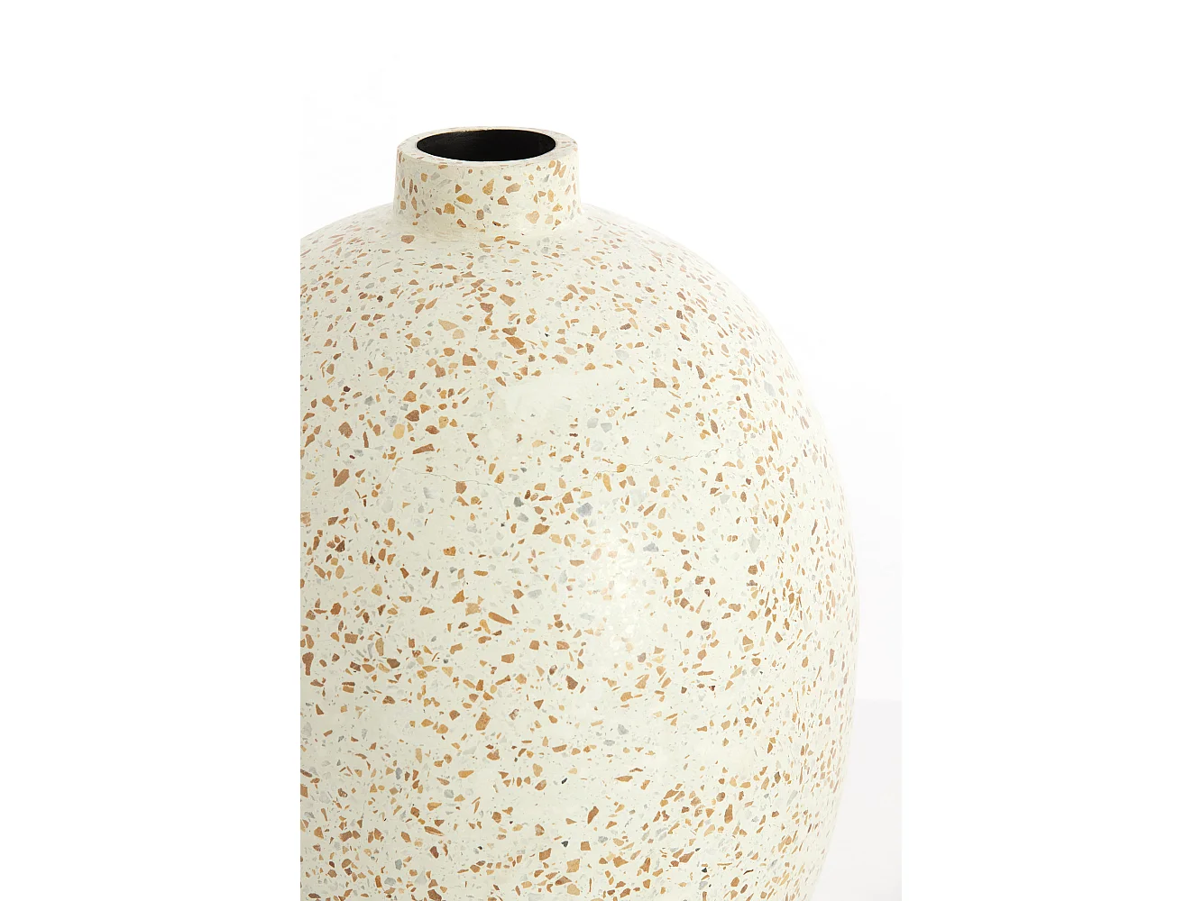 Vase ORXETA - Ø31x41 cm - Blanc