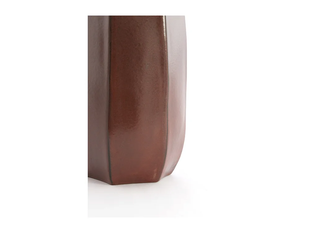 Vase SERRA - 20,5x20x45,5 cm - Marron