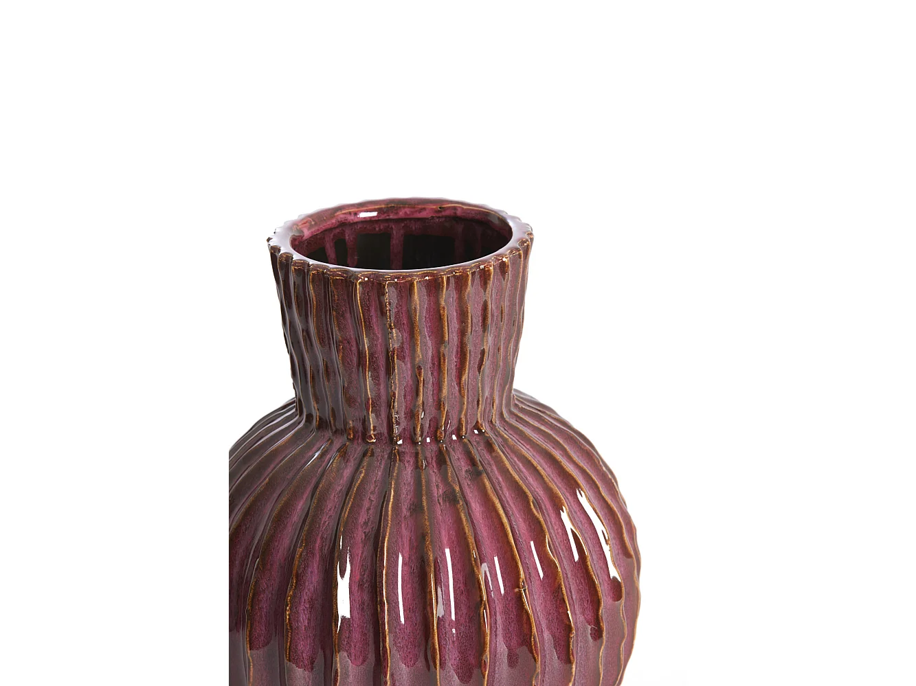 Vase ZIRJA - Ø25x30 cm - Violet