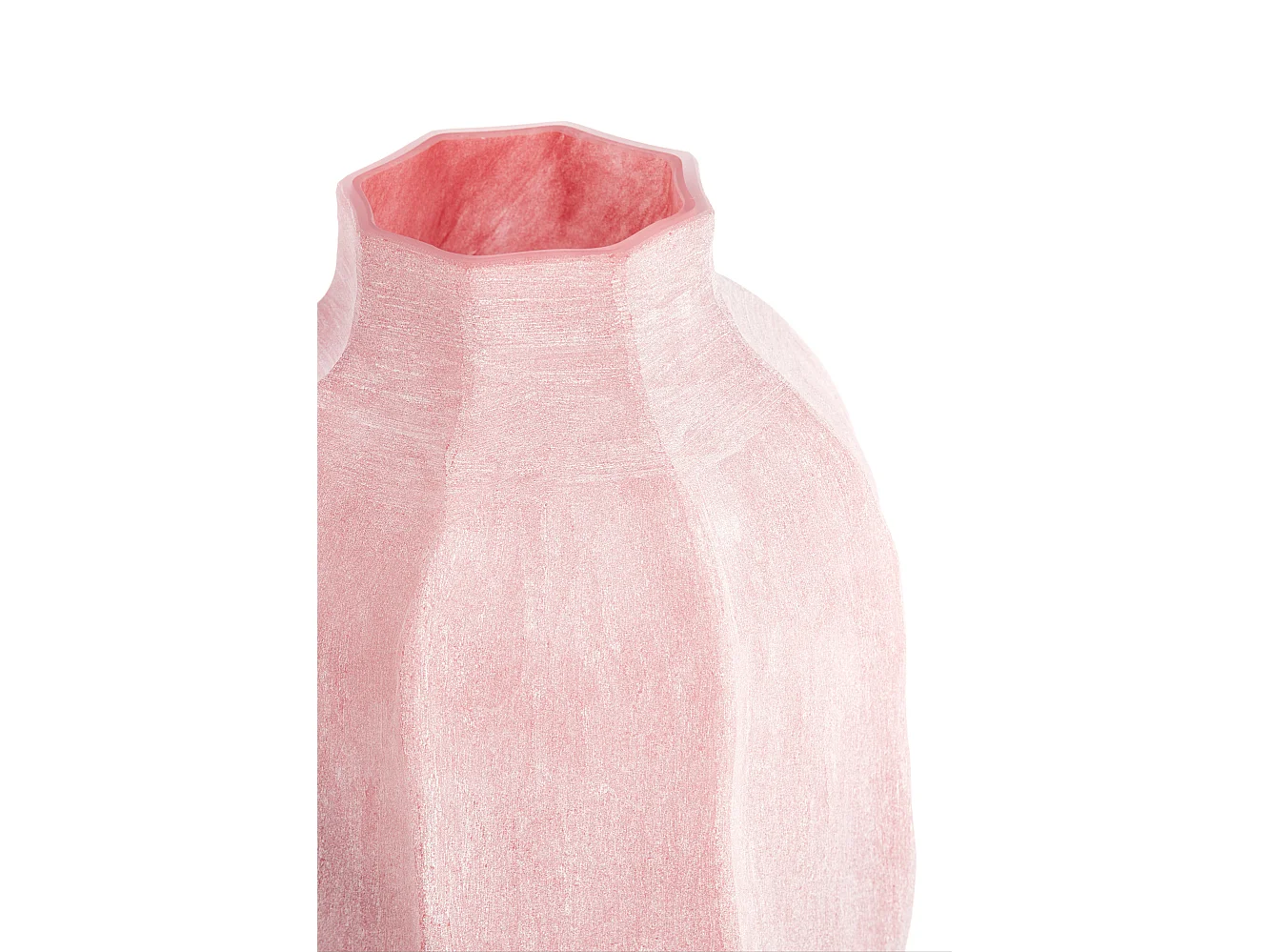 Vase TEJEDA - Ø25x44,5 cm - Rose