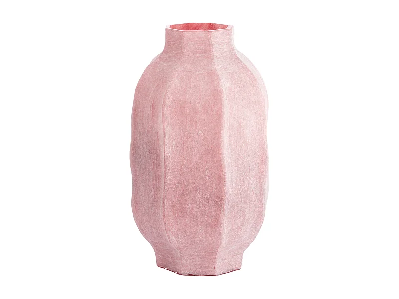 Vase TEJEDA - Ø25x44,5 cm - Rose