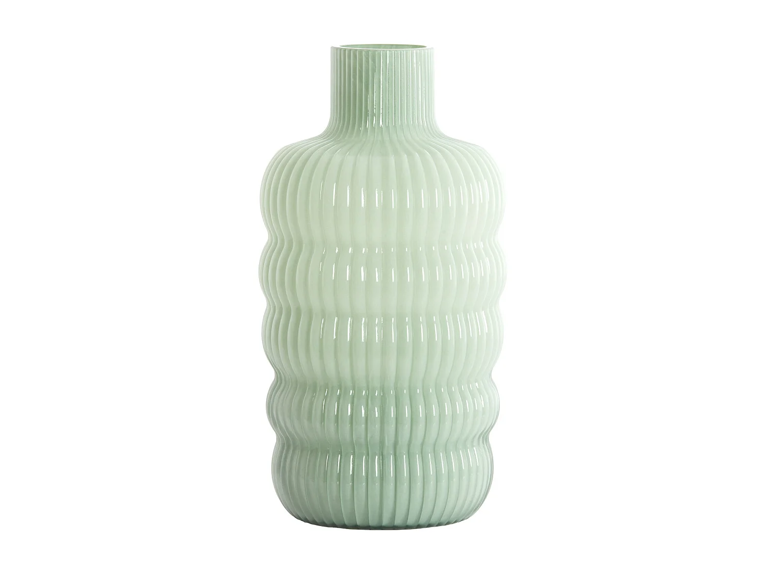 Vase Lunette - Ø15,5x30 cm - Vert