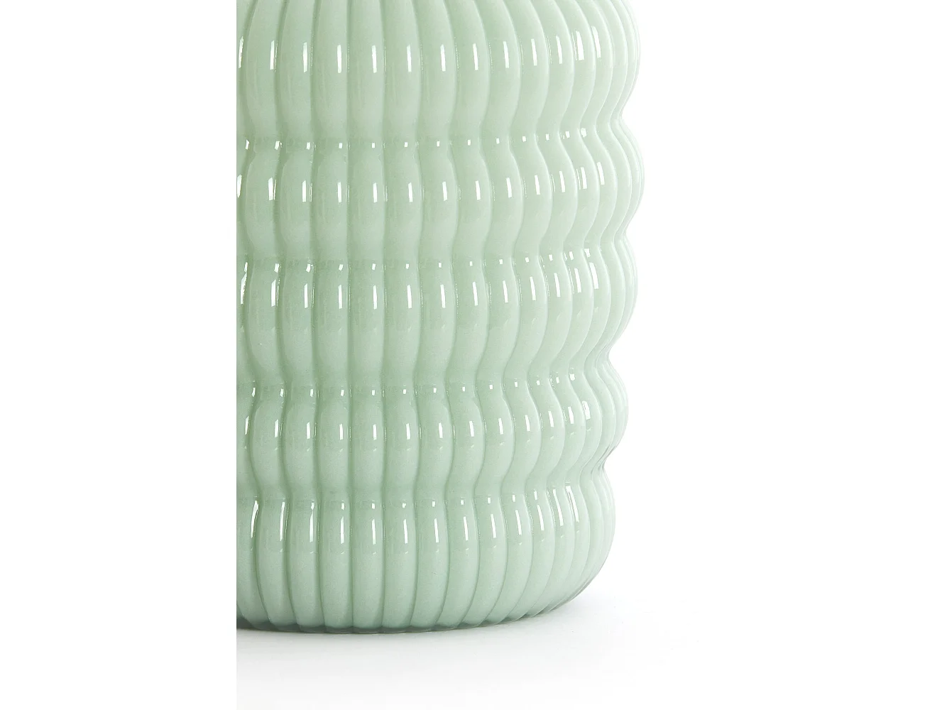 Vase Lunette - Ø15,5x30 cm - Vert