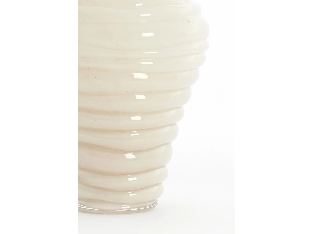 Vase FENLOR - Ø18x25 cm - Blanc