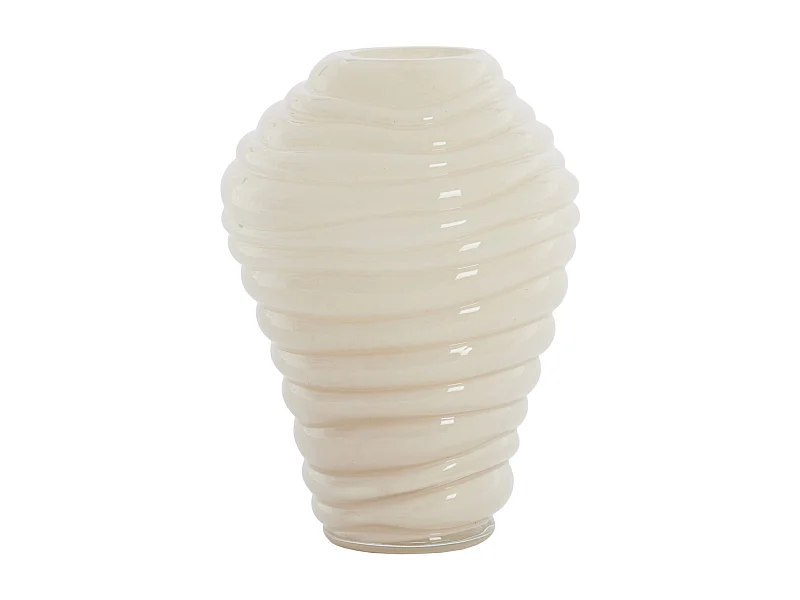 Vase FENLOR - Ø18x25 cm - Blanc