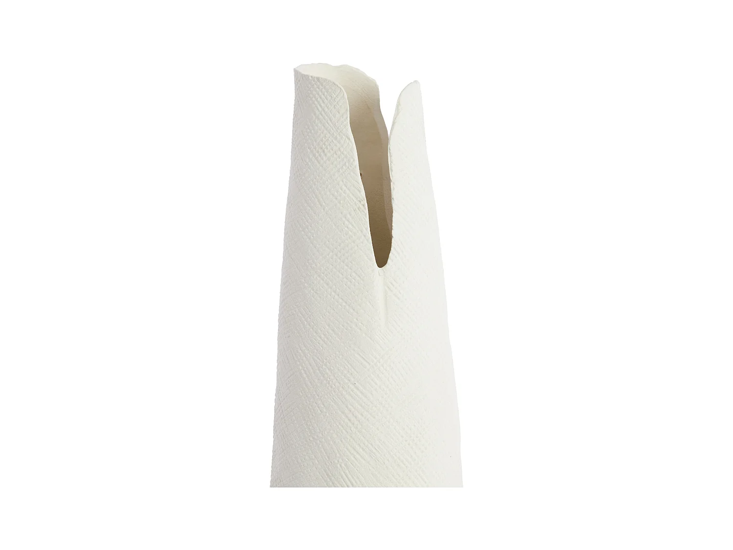 Vase MESA - 19,5x19x92 cm - Blanc
