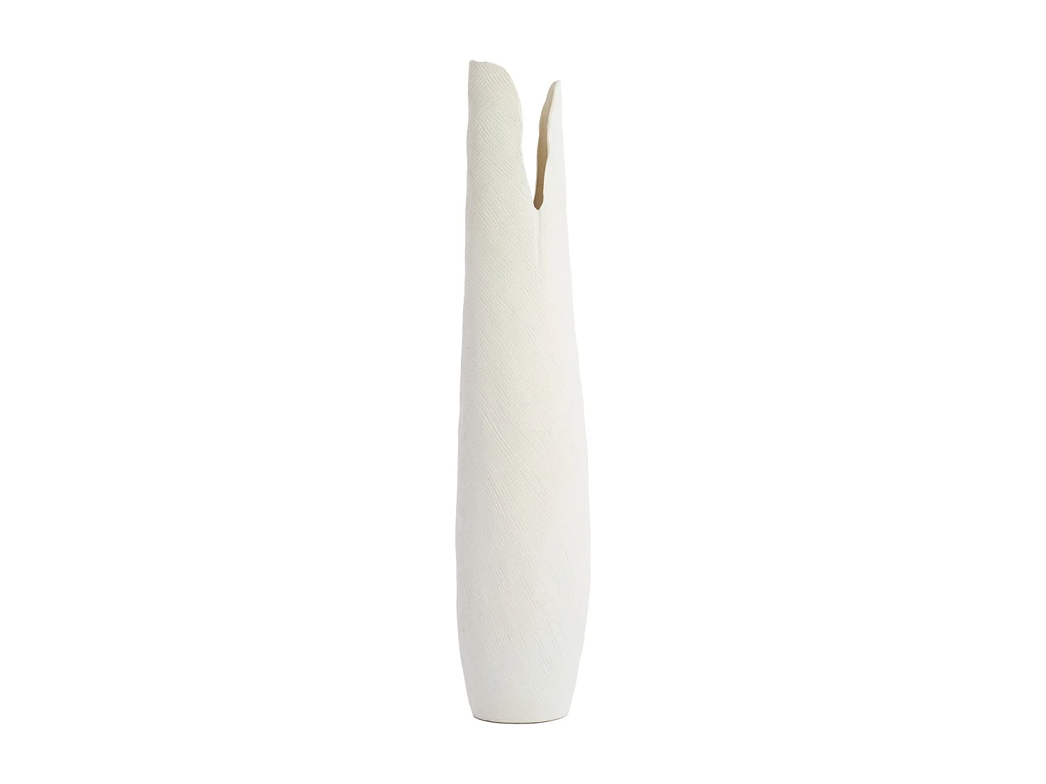 Vase MESA - 19,5x19x92 cm - Blanc