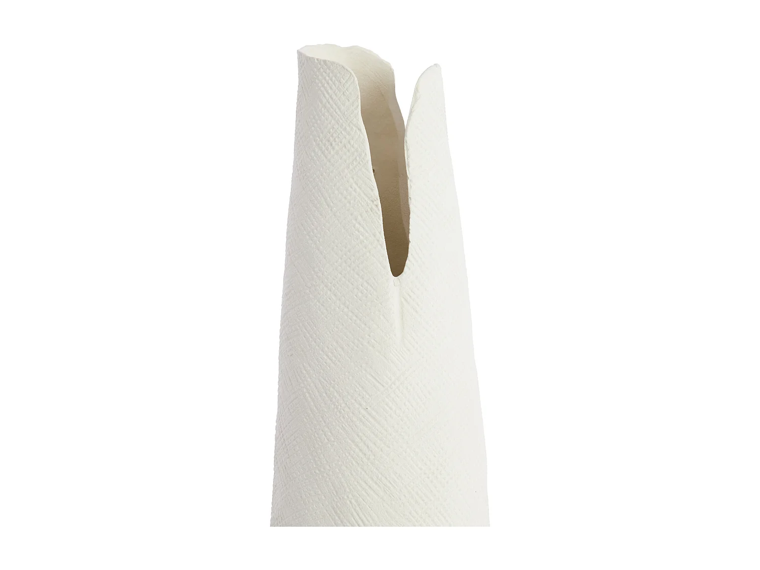 Vase MESA - 19,5x19x92 cm - Blanc