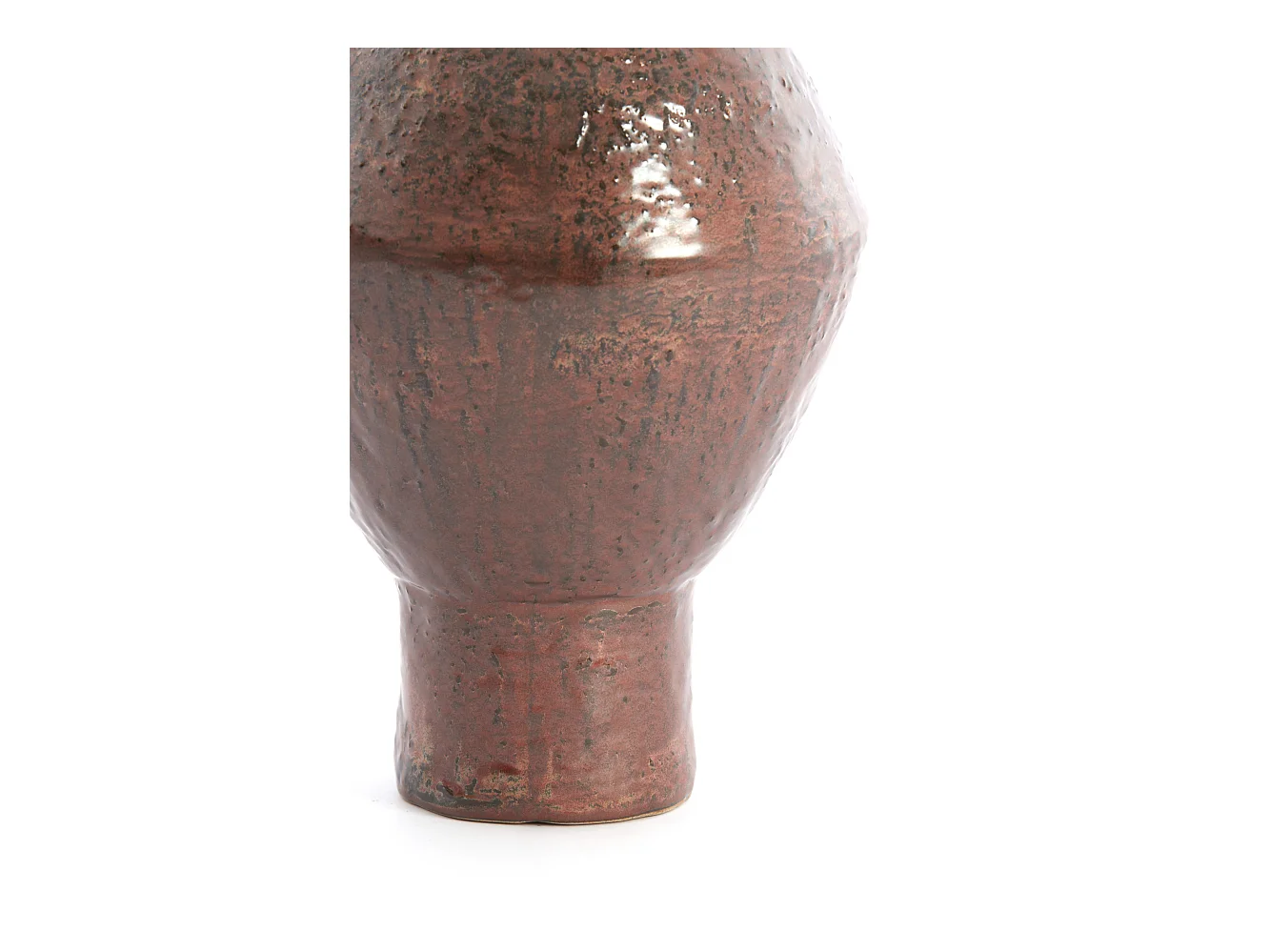 Vaas VASORA - Ø22.5x33 cm - Bruin