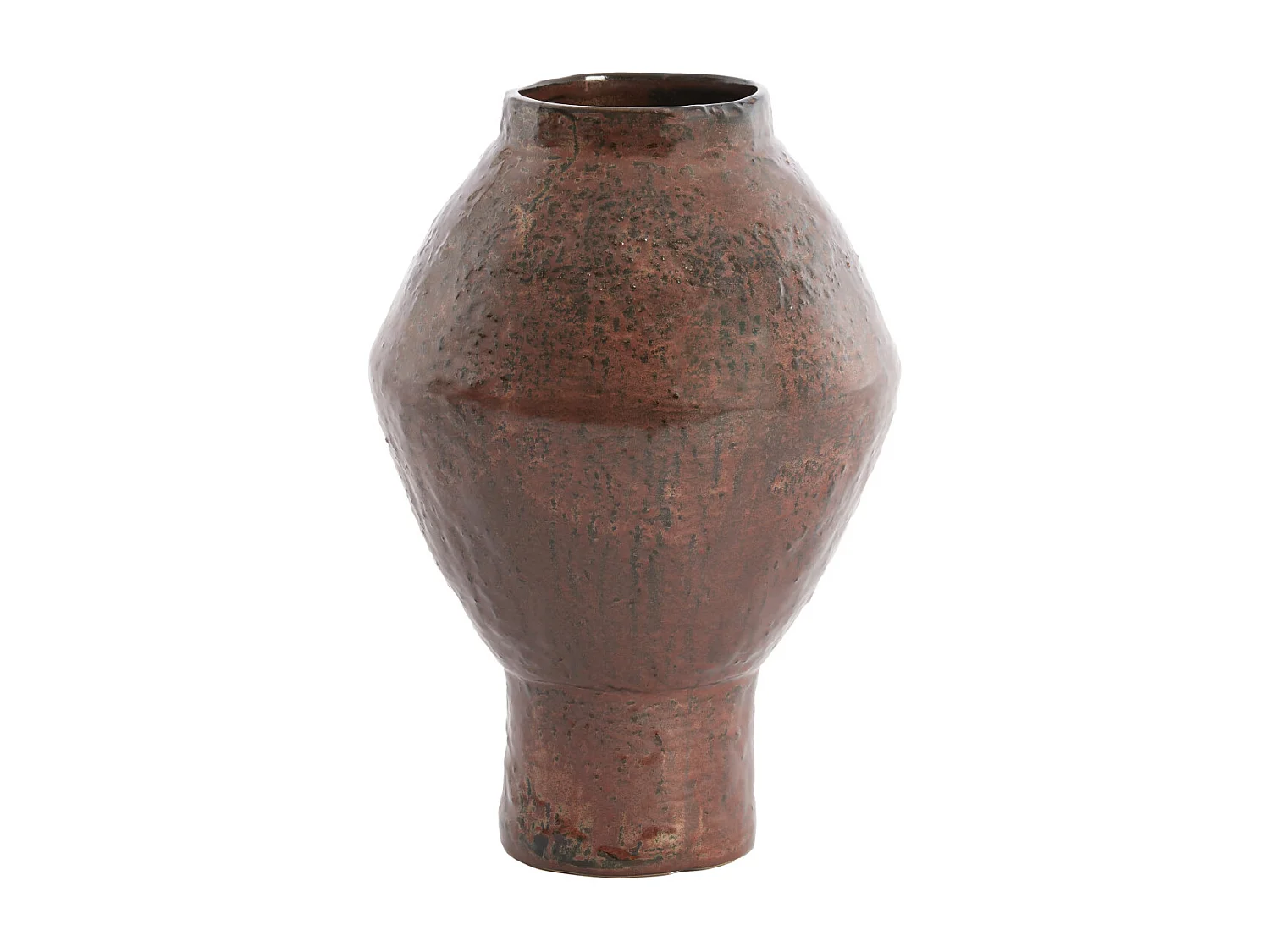 Vase VASORA - Ø22,5x33 cm - Marron