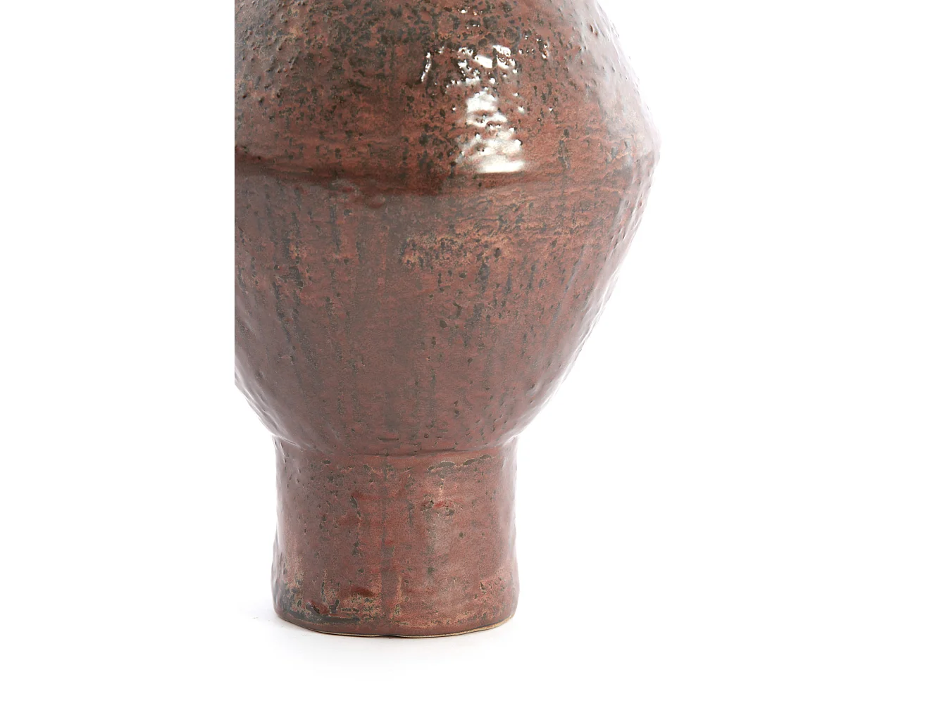 Vase VASORA - Ø22,5x33 cm - Marron