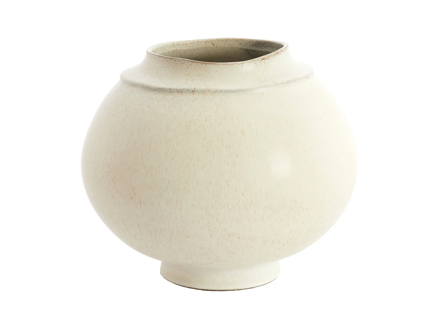 Vaas LOREA - Ø29.5x25.5 cm - Wit