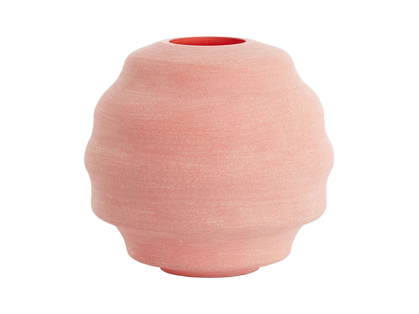 Vase NAYORO - Ø32,5x29 cm - Rouge