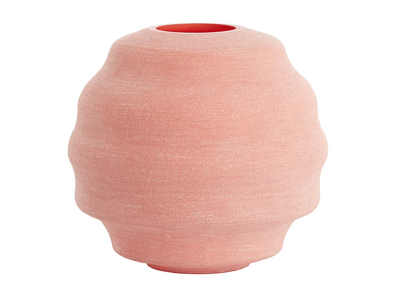 Vase NAYORO - Ø32,5x29 cm - Rouge
