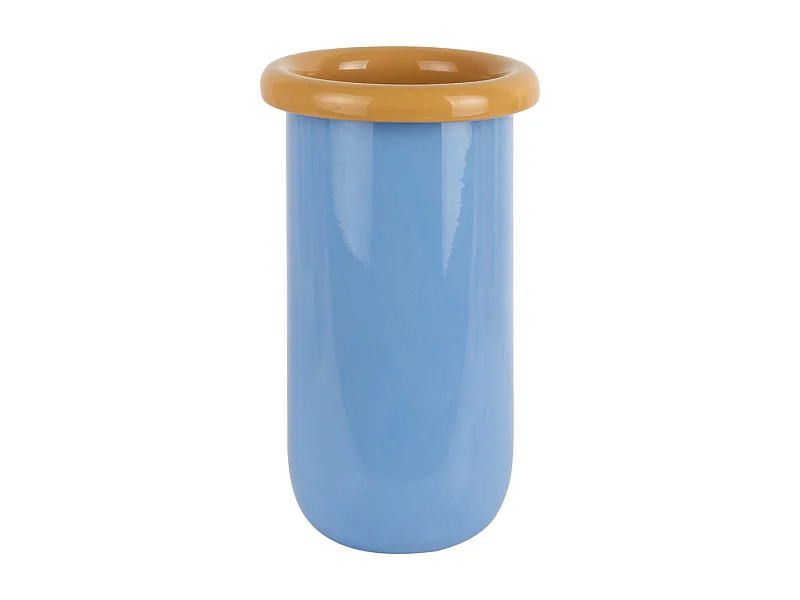 Vase Plegado - 14x14x25,3 cm - Bleu