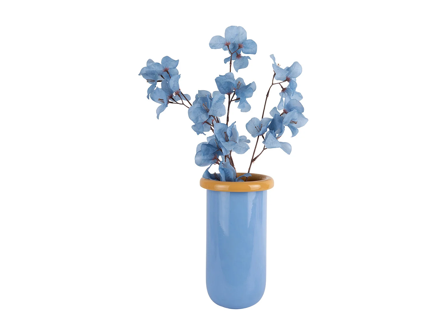 Vase Plegado - 14x14x25,3 cm - Bleu