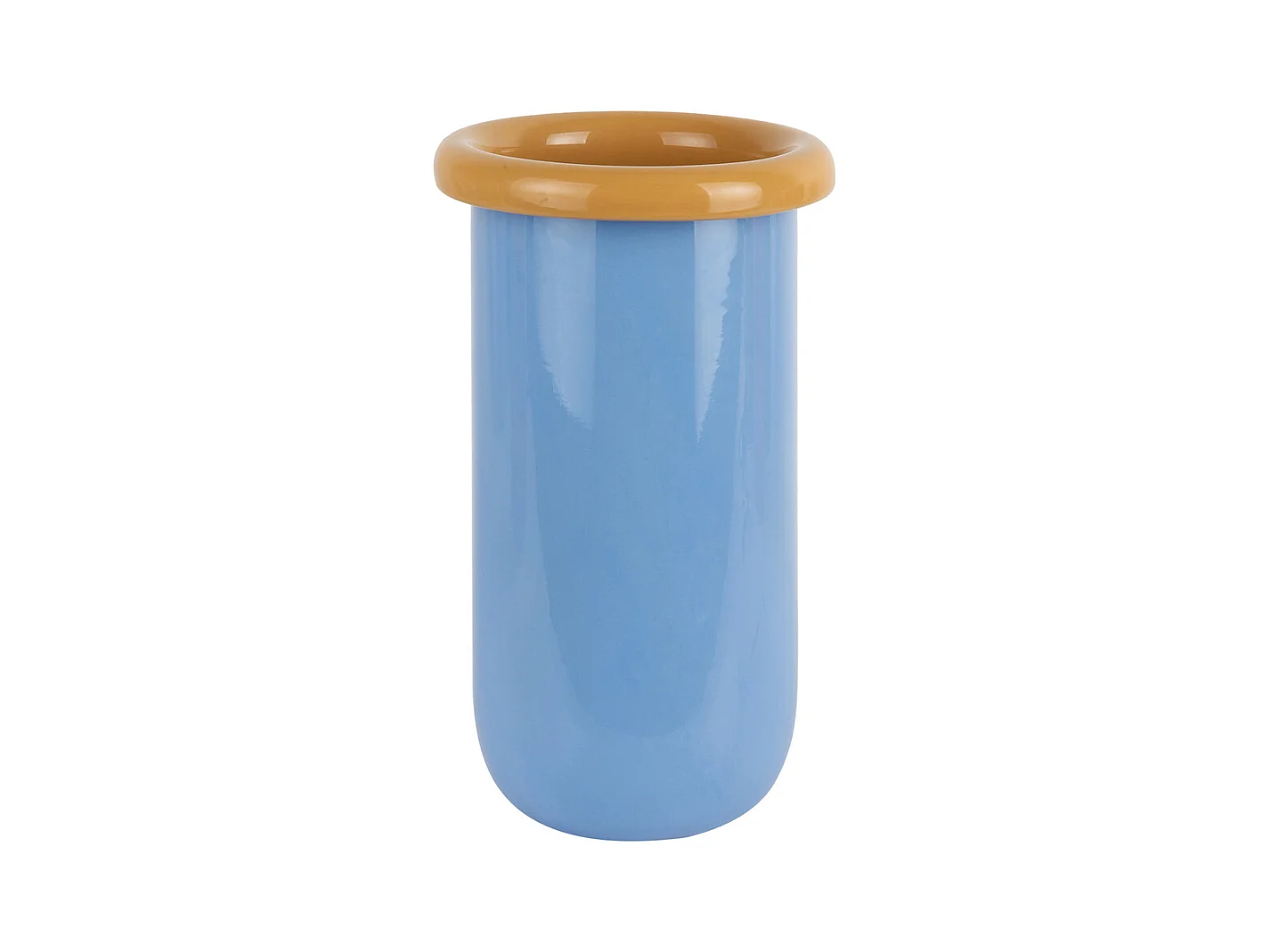 Vase Plegado - 14x14x25,3 cm - Bleu