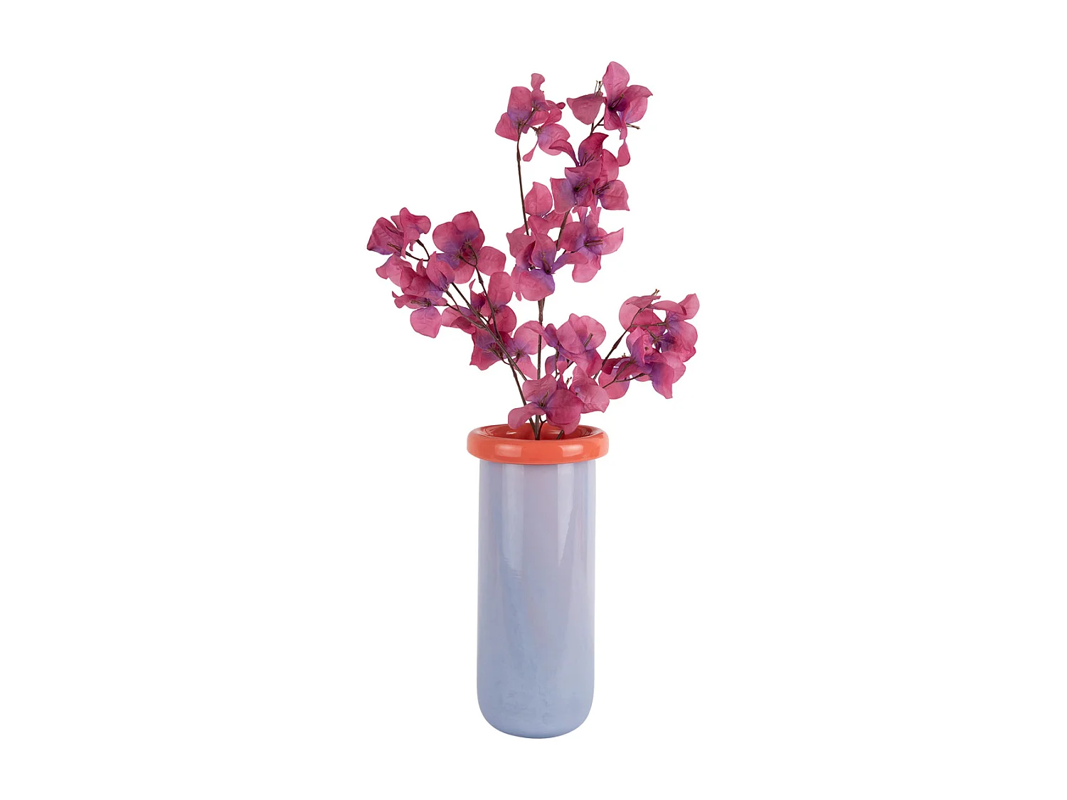 Vase Plegado - 14x14x30,5 cm - Lila