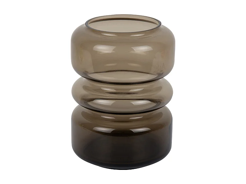 Vase Maravillo - 14,5x14,5x20 cm - Marron