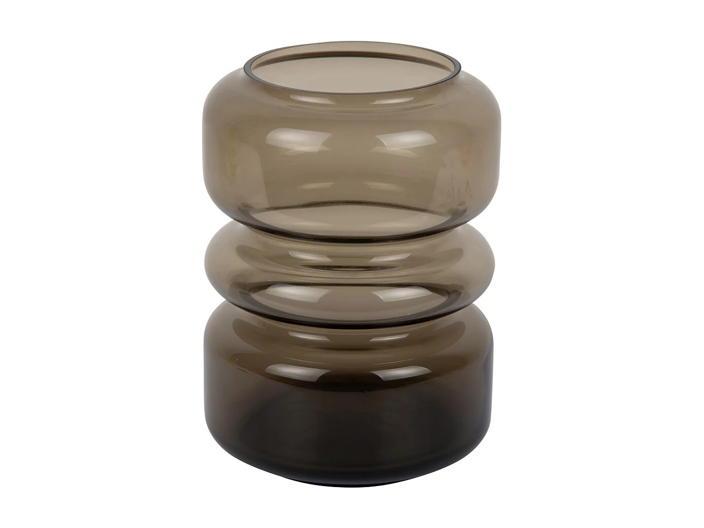 Vase Maravillo - 14,5x14,5x20 cm - Marron