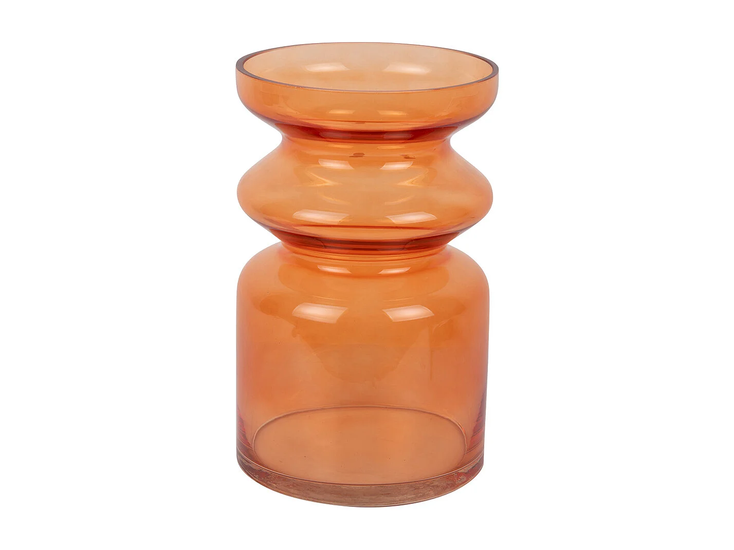 Vase Gusto - 15,5x15,5x25 cm - Orange