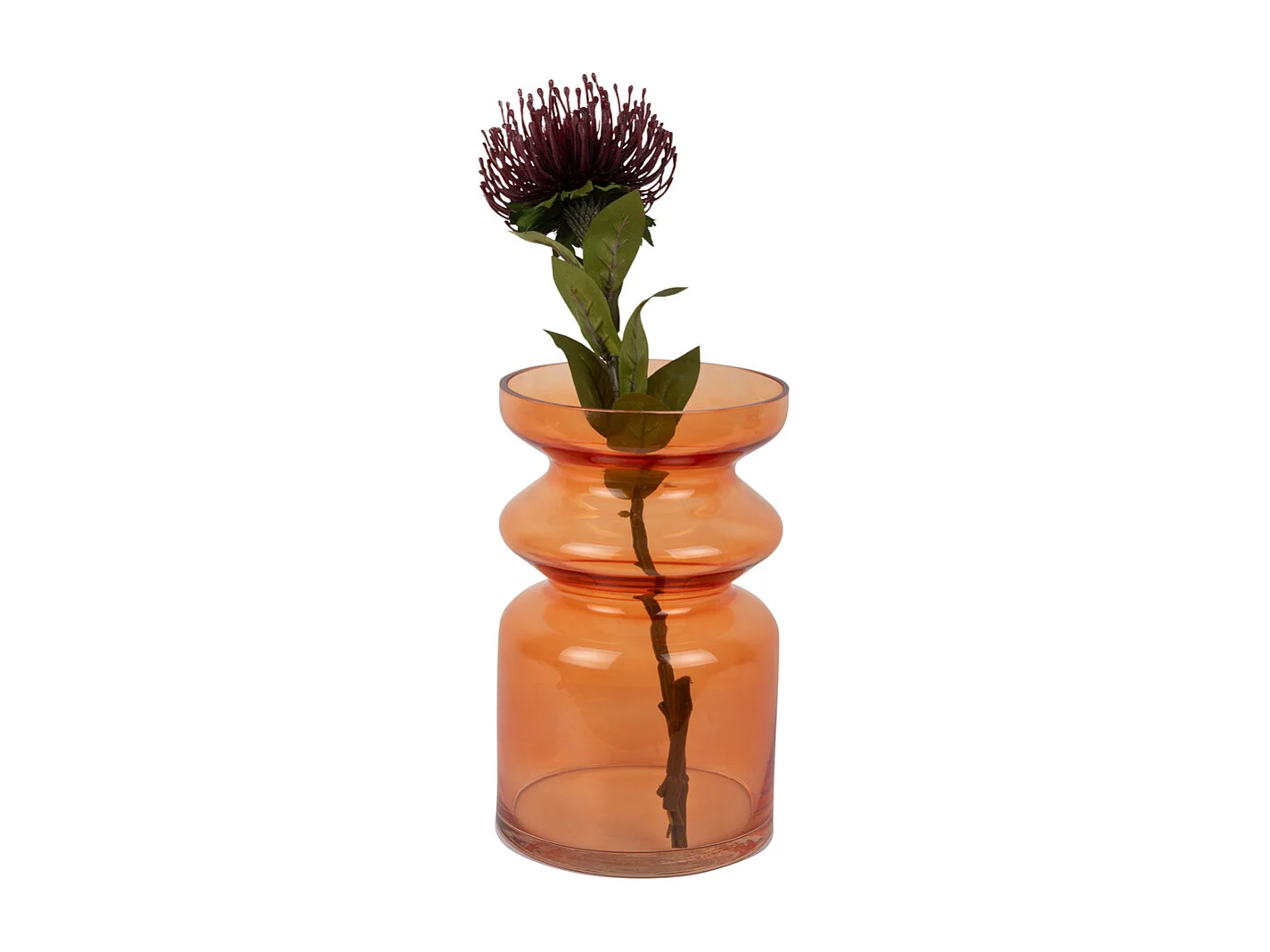 Vase Gusto - 15,5x15,5x25 cm - Orange